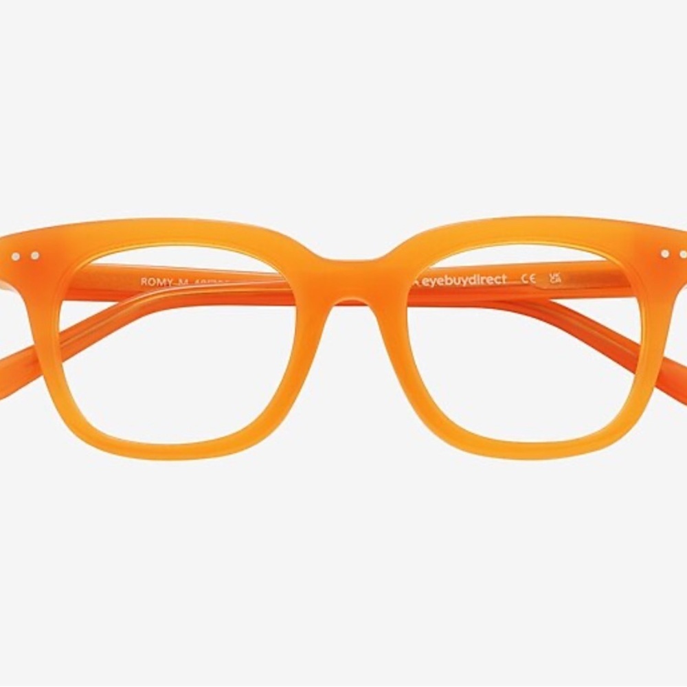 Popular Romy frames eyebuydirect - Orange